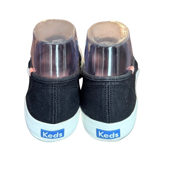 Keds Women Empower Slip On Sneakers Black Rainbow Text Print Size 7.5 statement - Picture 4 of 7